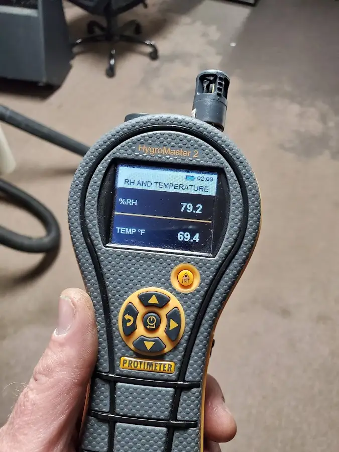 Moisture meter humidity assessment for Mold Remediation & Removal in Mahtomedi